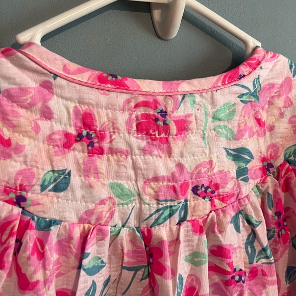 SELLING ELEGANT EMILY NIGHTGOWN SIZE MEDIUM FLORAL COLOR BNWT SHORT SLEEVE - Picture 9 of 12